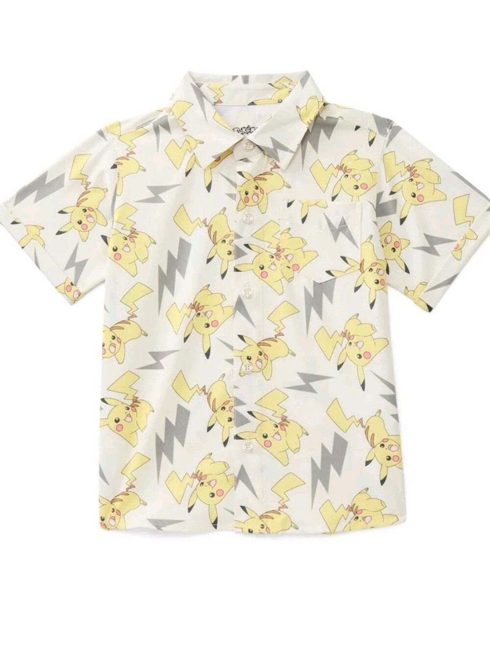 Pokémon Boys' Short Sleeve Sun Shirt with UPF 50 Size L 10/12